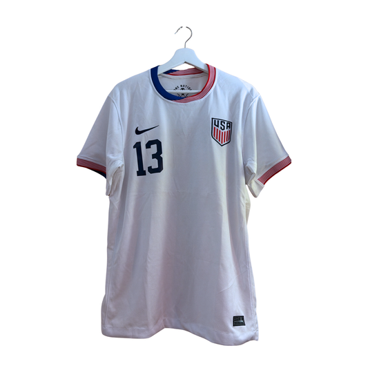 United States Women 2024/25 Home Shirt – Alex Morgan #13