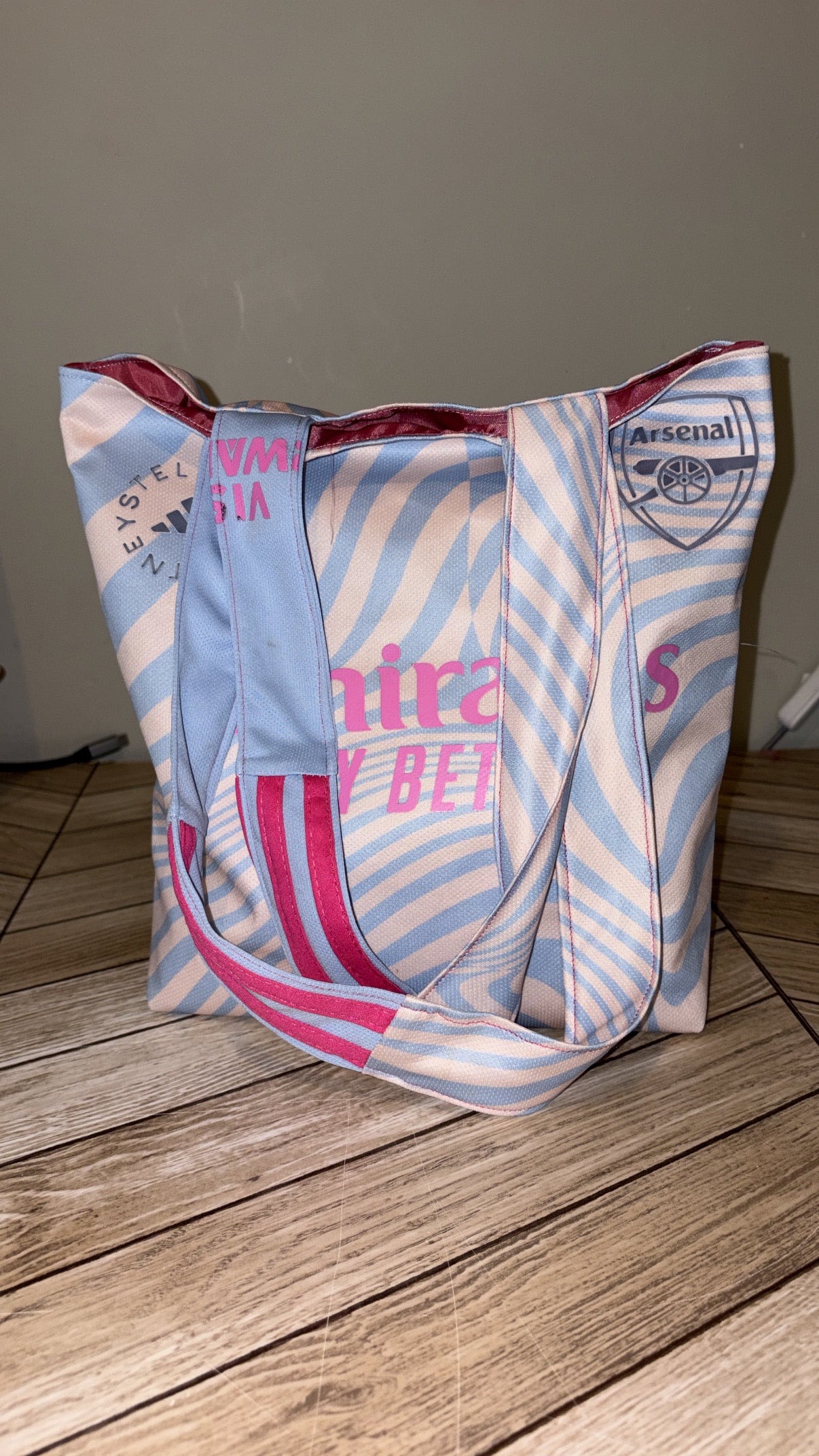 Custom Football Shirt Tote Bag