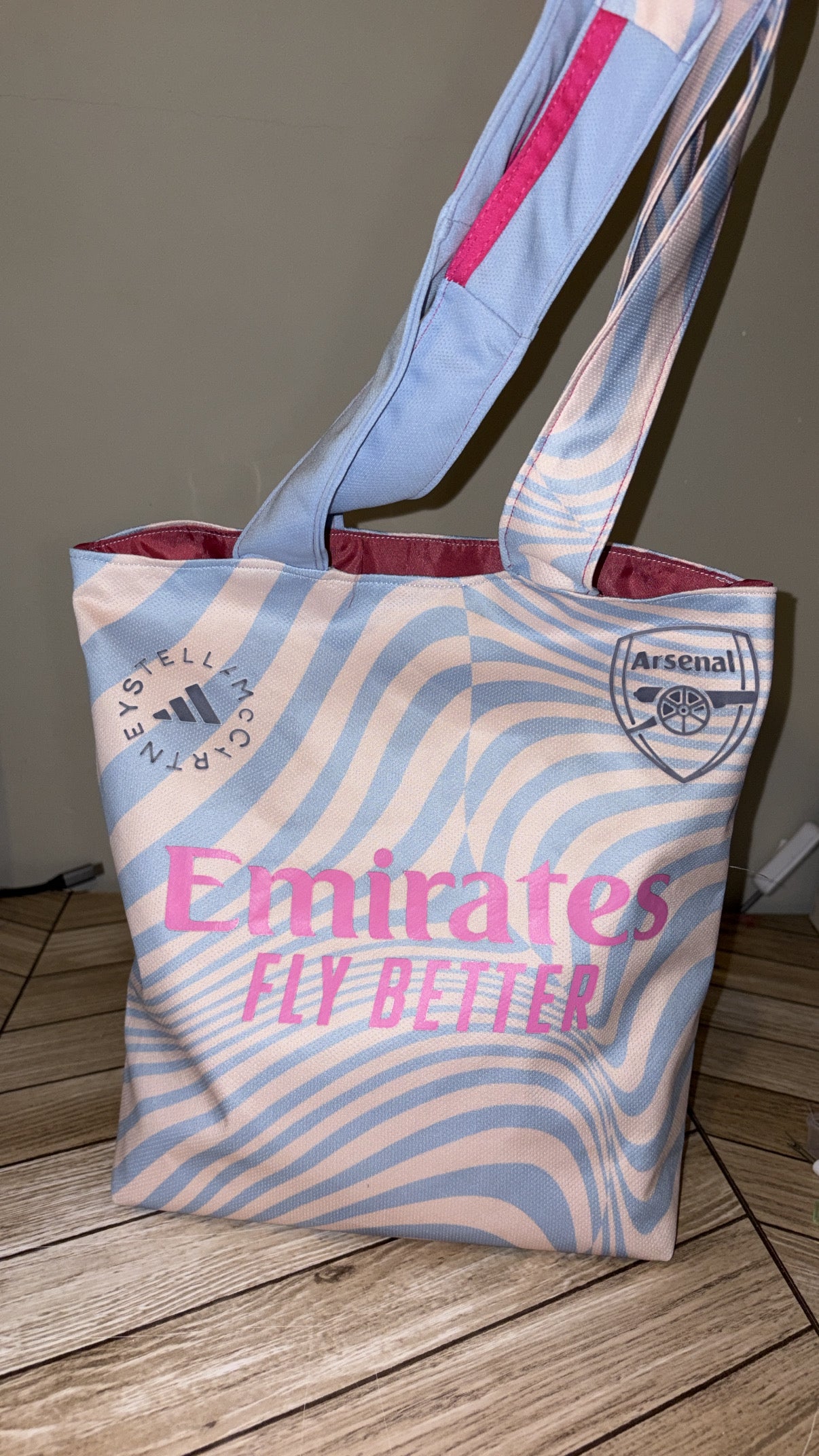 Custom Football Shirt Tote Bag