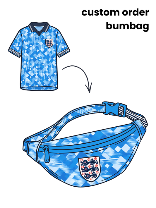 Custom Football Shirt Bum Bag (Fanny Pack)